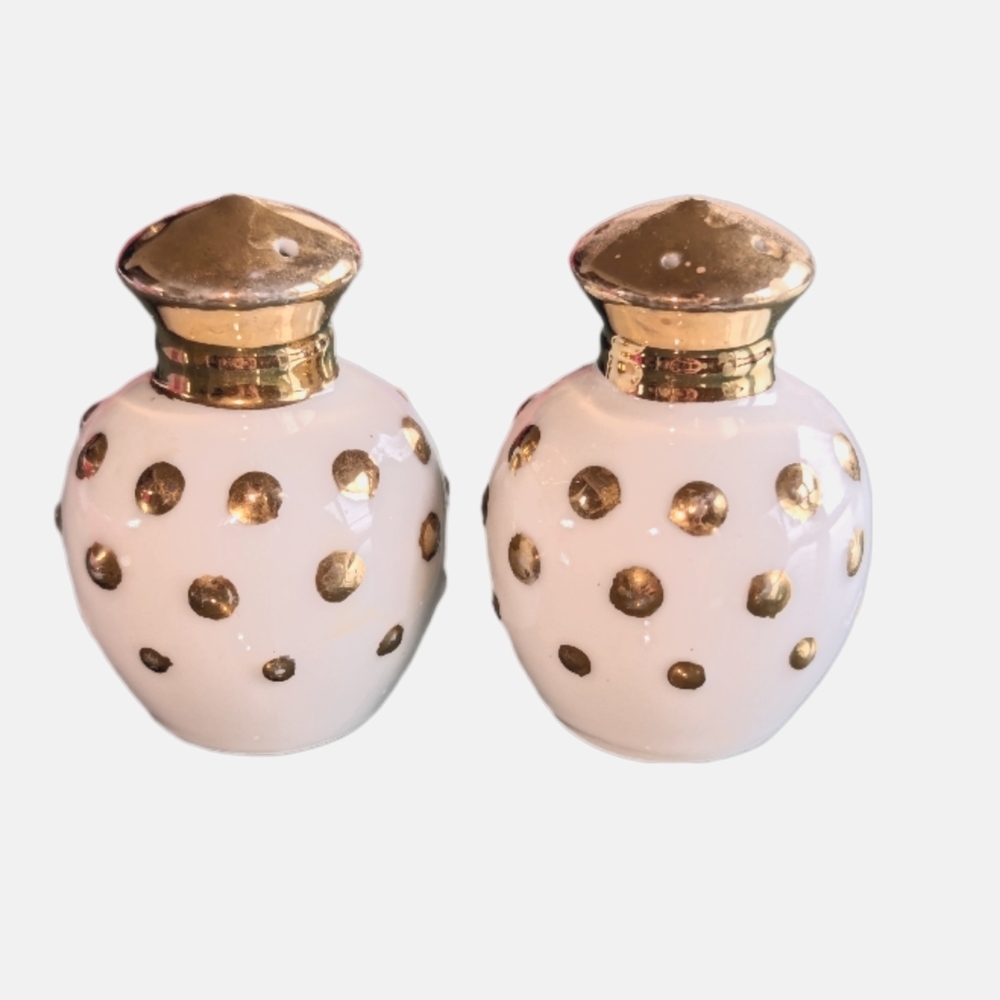 Porcelain Salt & Pepper Shakers